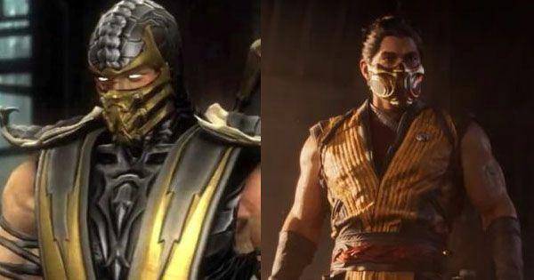 Scorpion versi lama dan baru (Dok. Netherrealm Studios/Mortal Kombat 2011 & Mortal Kombat 1 )
