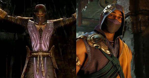 Perbandingan Rain versi lama dan baru ( Dok.  NetherRealm Studios / Mortal Kombat 1 & Mortal Kombat 9 )
