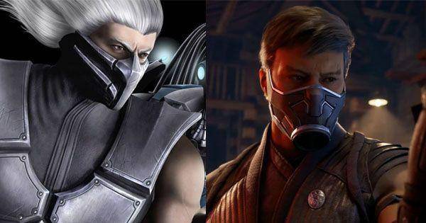 Smoke versi lama dan baru ( Dok.  NetherRealm Studios / Mortal Kombat 1 & Mortal Kombat 2011 )