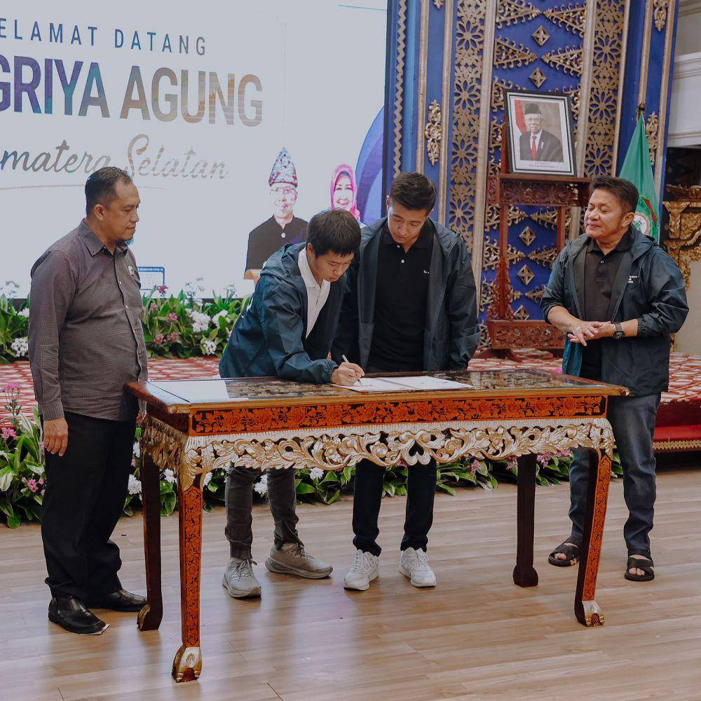 Kontingen Equestrian Sumsel temui Gubernur. (Dok. Istimewa)