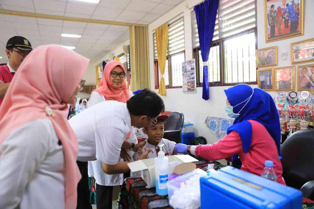 Bulan Imunisasi, Dinkes Kota Tangerang Sasar Anak SD