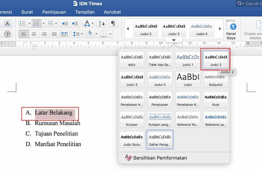 ilustrasi menerapkan headings (IDN Times/Laili)
