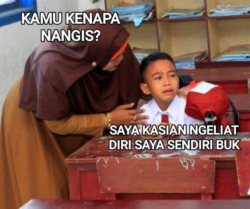 potret meme jawaban kocak (twitter.com/mhdarieff_)