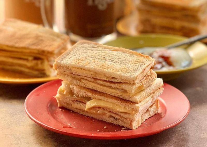 gambar kaya toast dari Jeng Wah Sung (instagram.com/foodforthecam)