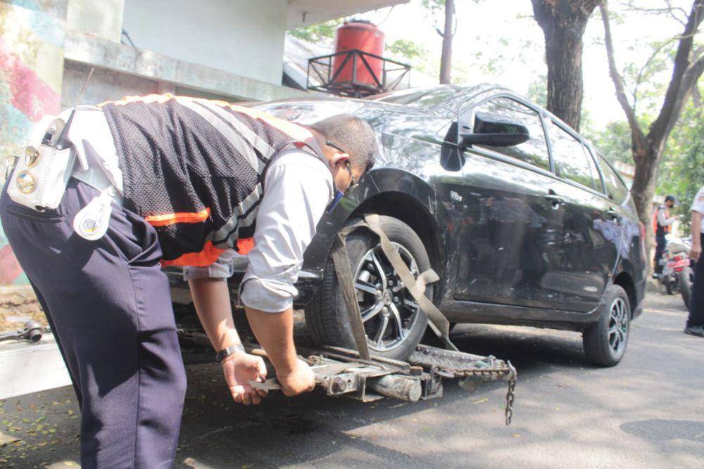 Parkir Liar Diderek Dishub Jakarta Utara