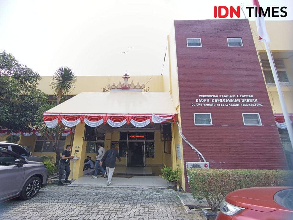 Penampakan Kantor BKD Provinsi Lampung. (IDN Times/Tama Yudha Wiguna).