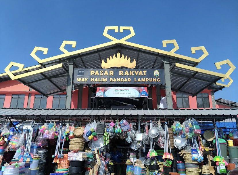 Menuju Pasar SNI Pertama di Lampung, Pasar Way Halim Dibenahi