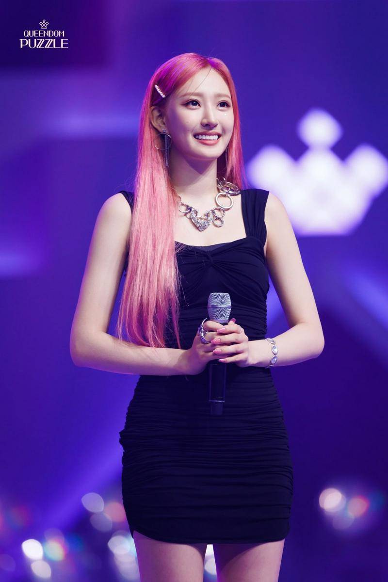 potret Hwiseo H1-KEY peserta Queendom Puzzle (twitter.com/MnetKR)