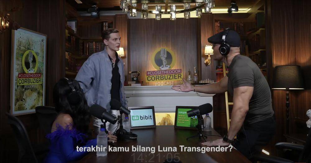 cuplikan siniar Deddy Corbuzier dengan Lucinta Luna dan Alan (youtube.com/corbuzier)