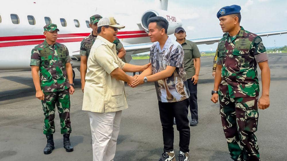 Prabowo Datang Lagi ke Solo, Gibran Ngaku Siap Dampingi