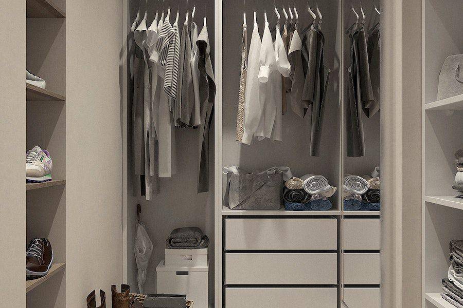 inspirasi walk in closet minimalis (pexels.com/Victoria Rain)
