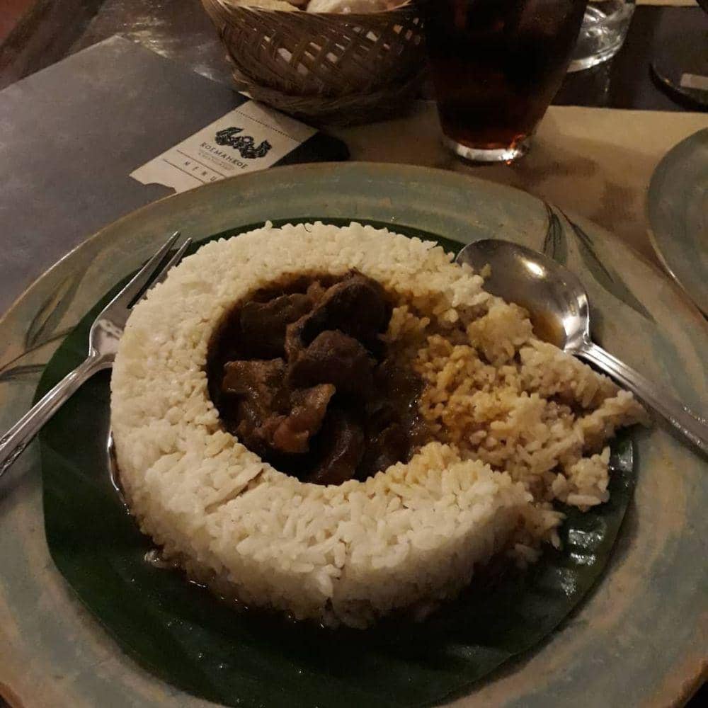 nasi jemblung (instargam.com/arsa_sofyan)