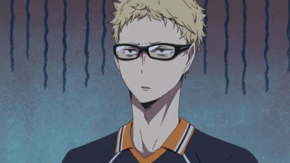Kei Tsukishima (dok. Production I.G/ Haikyuu!!)