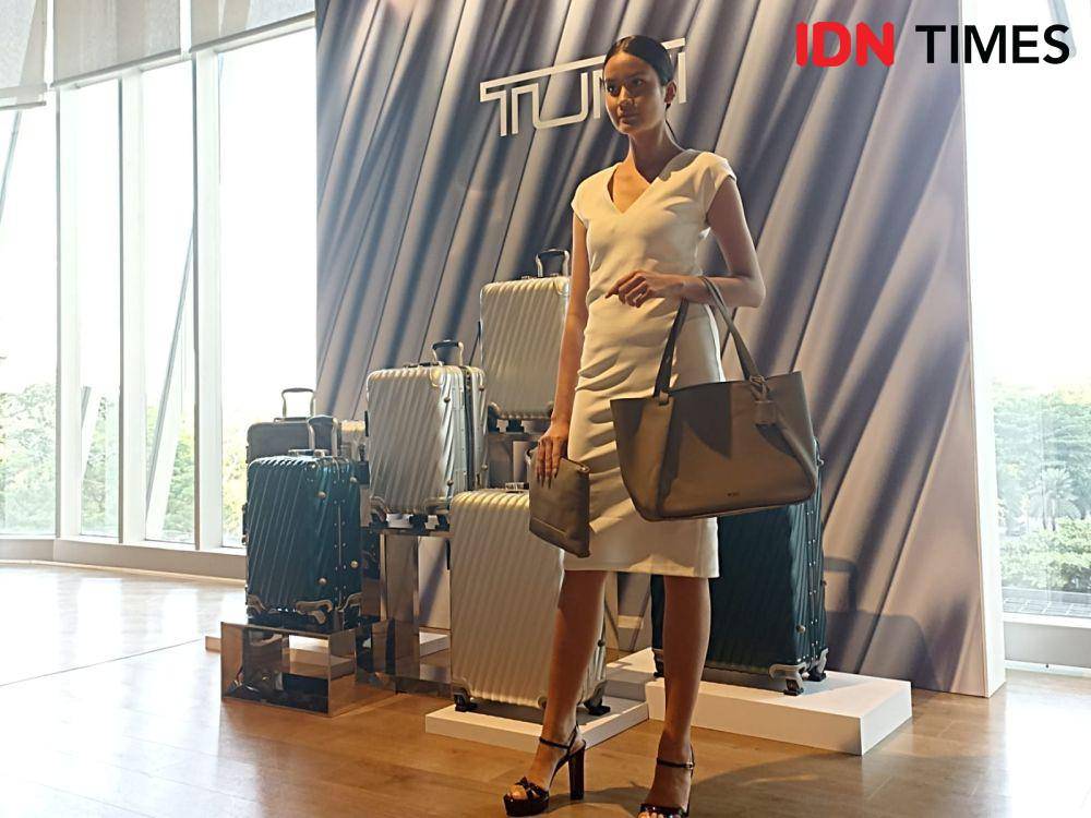 TUMI hadirkan Koleksi Musim Gugur 2023 dalam Exclusive Preview di Alila SCBD. 9 Agustus 2023. (IDN Times/M. Tarmizi Murdianto)