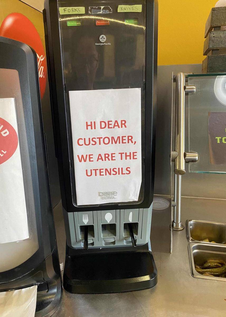 potret hal unik di restoran Meksiko (reddit.com/user/SweetTaterette)