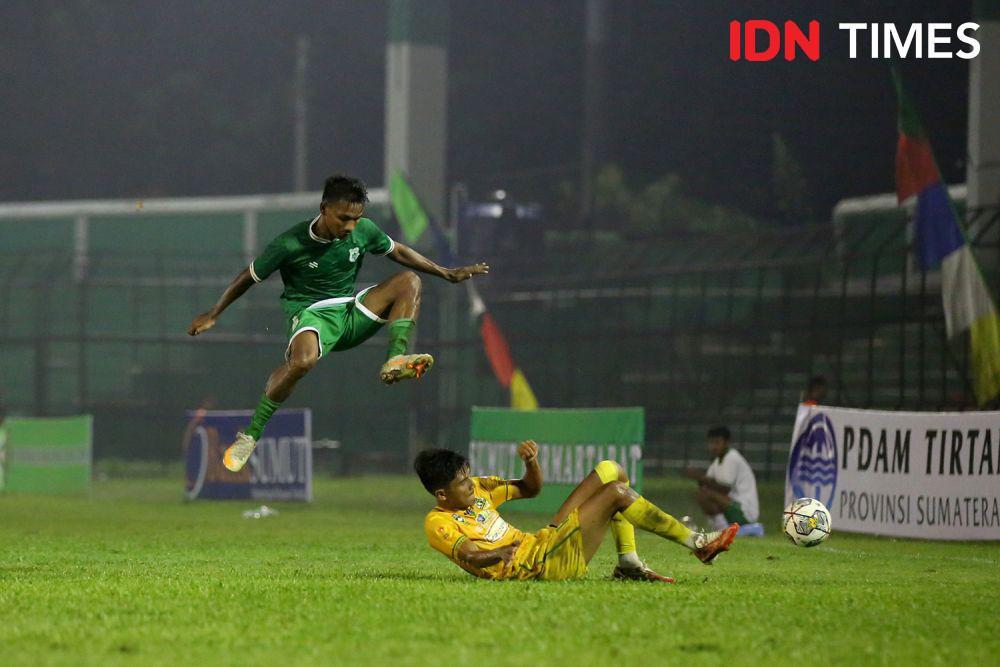 PSMS Medan Libas Labura Hebat FC 6 Gol Tanpa Balas