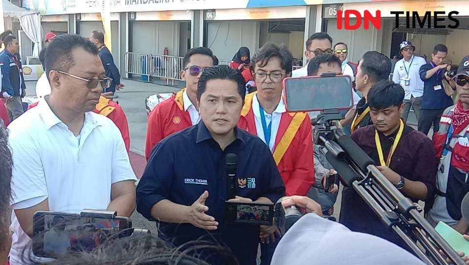 Menteri BUMN Erick Thohir. (IDN Times/Muhammad Nasir)