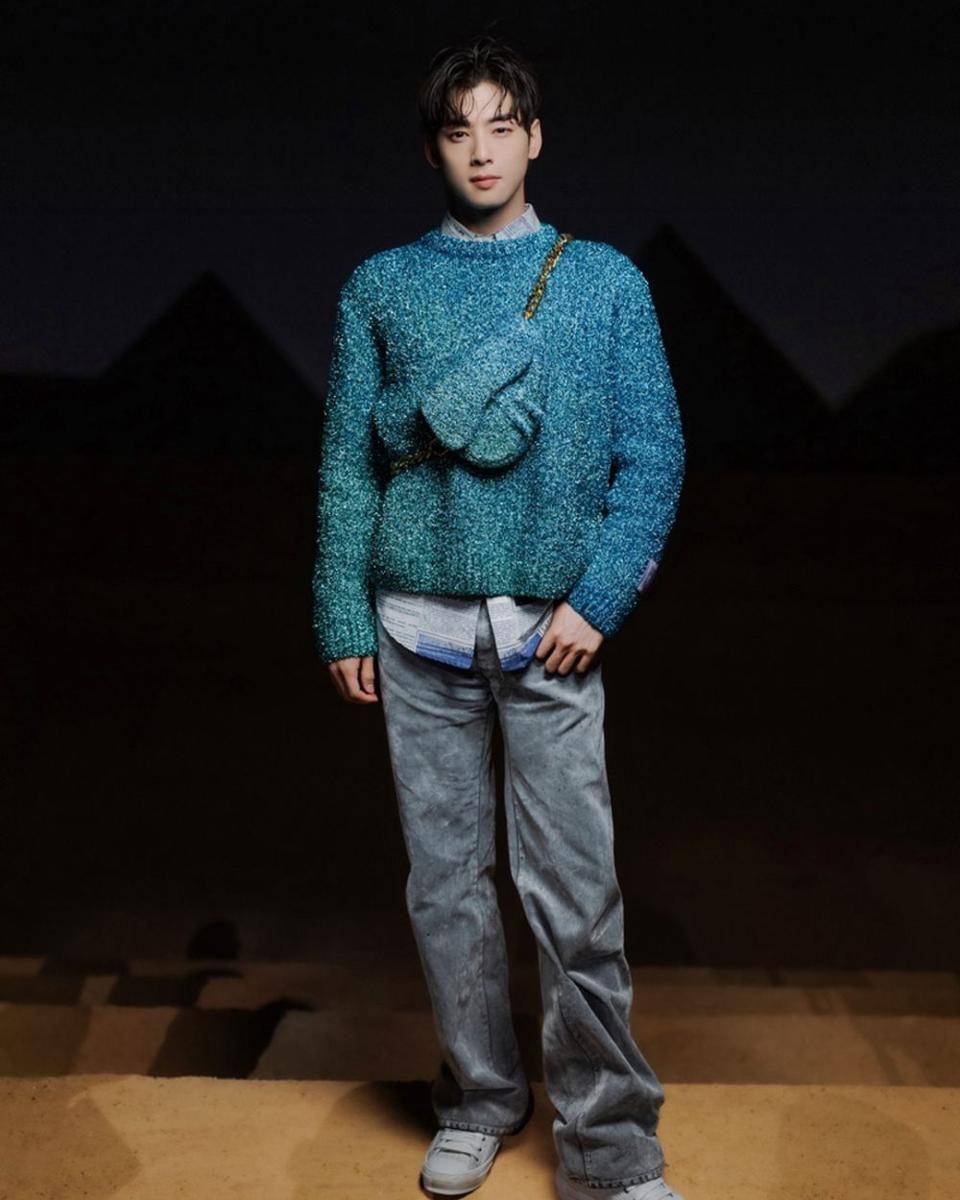 Cha Eunwoo untuk Dior (twitter.com/Dior)