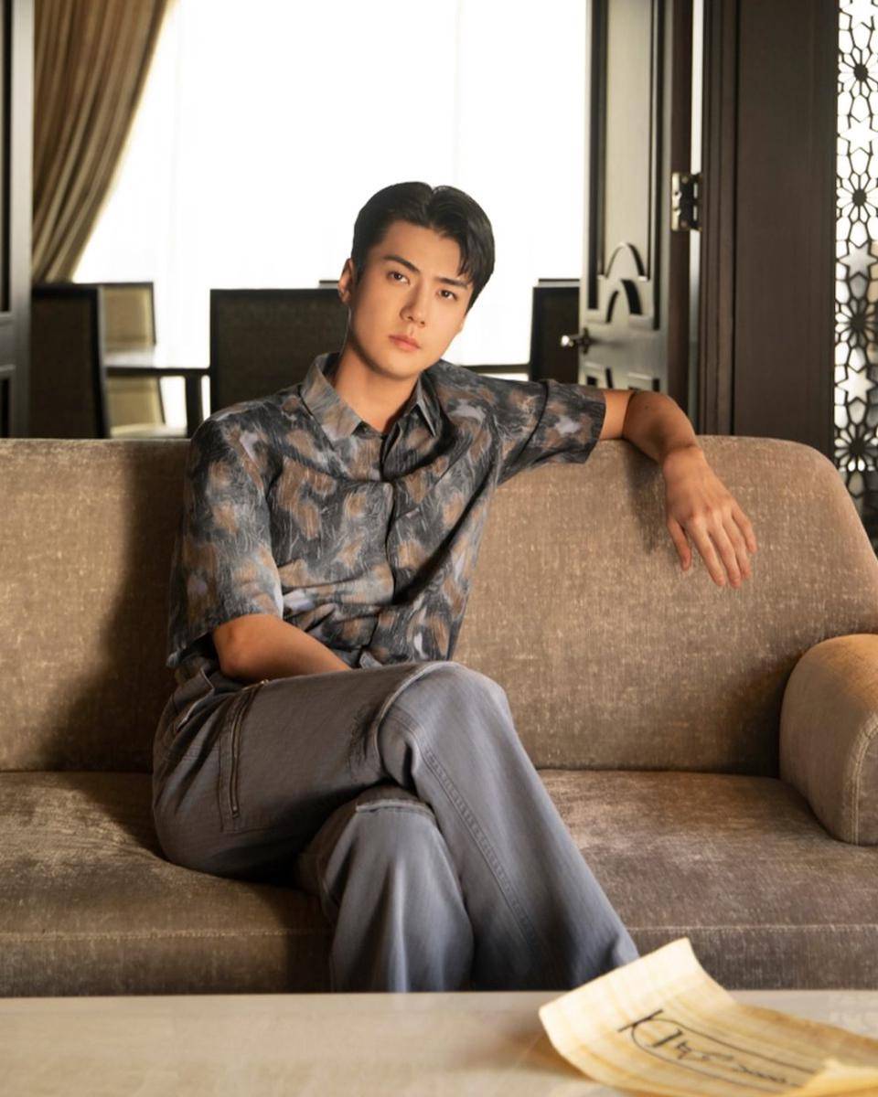 Sehun EXO untuk Dior (twitter.com/Dior)