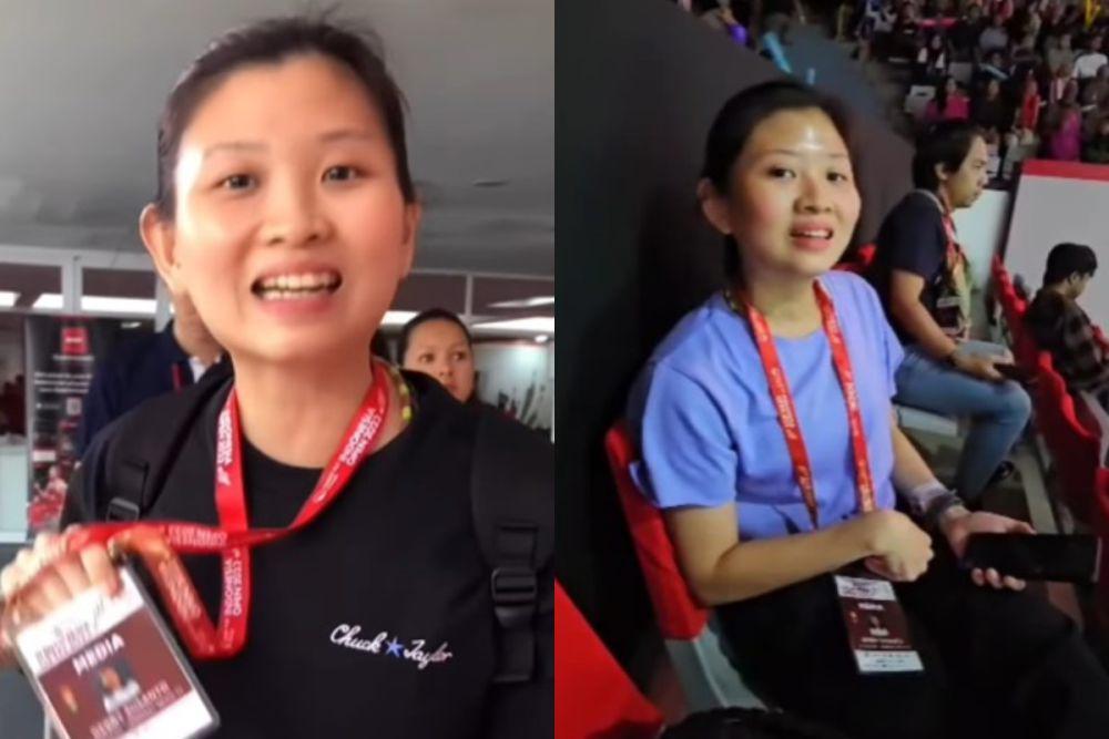 Mantan Atlet Top, 7 Potret Debby Susanto saat Jadi Reporter Badminton!