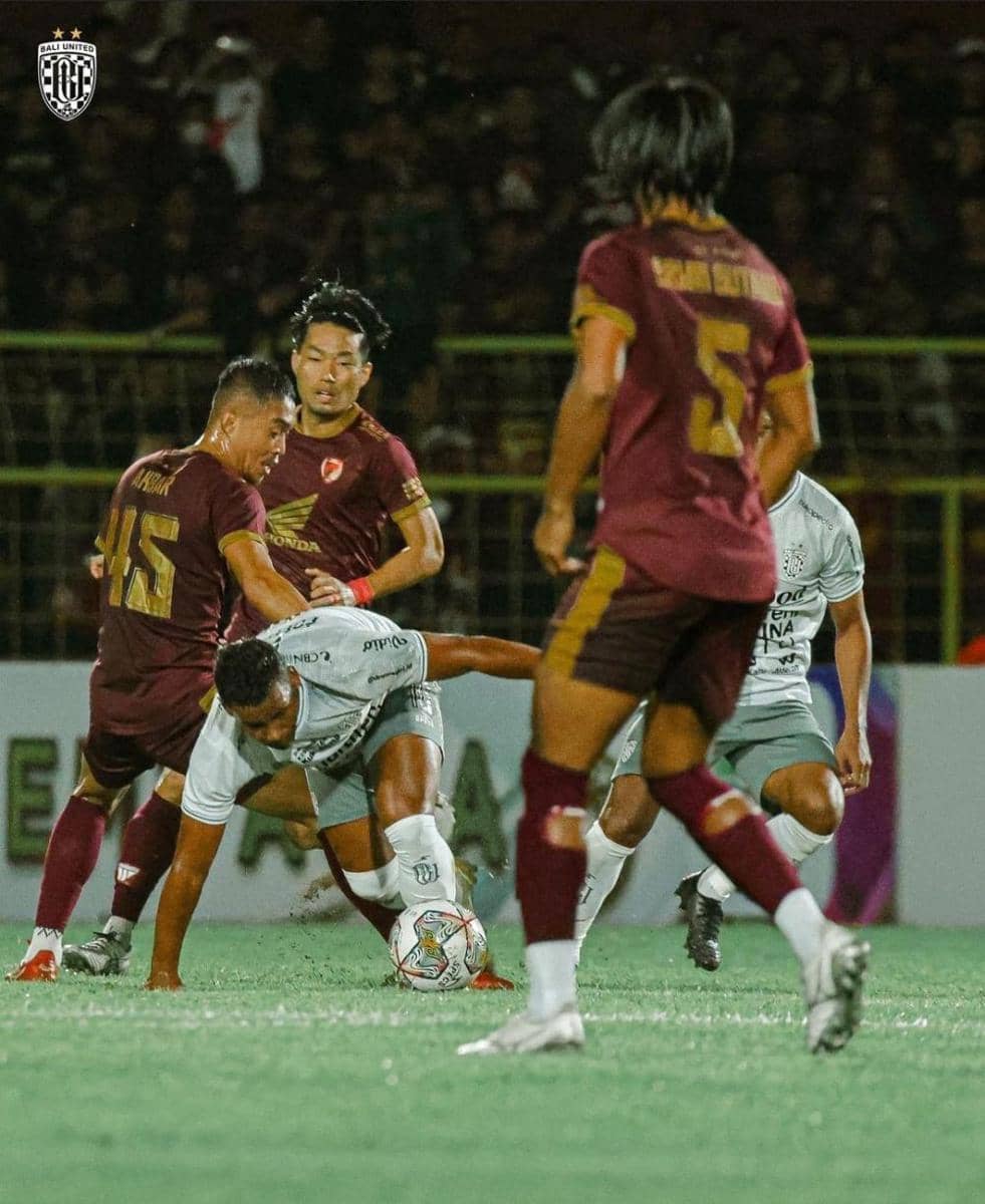PSM VS Bali United. (baliutd.com)