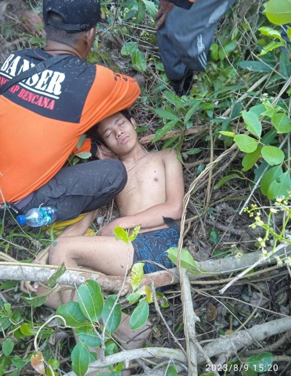 Pencarian remaja hilang di Hutan Dlingo, Bantul. (Dok. Basarnas Yogyakarta)