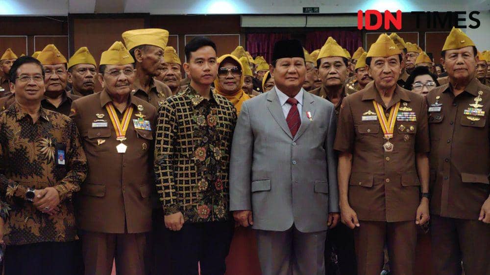 Prabowo Bicara Soal Pemimpin Muda di Hari Veteran Nasional