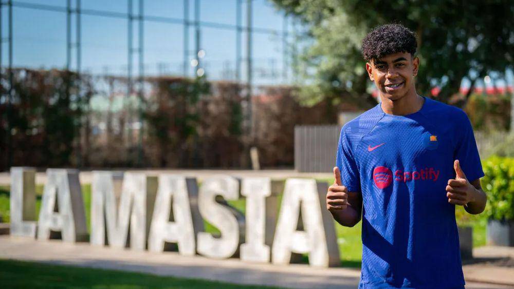 Lamine Yamal memulai karier sepak bolanya di La Masia. (fcbarcelona.com)