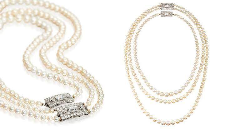The Dodge Pearl Necklace via Cartier (www.pearlsofjoy.com)