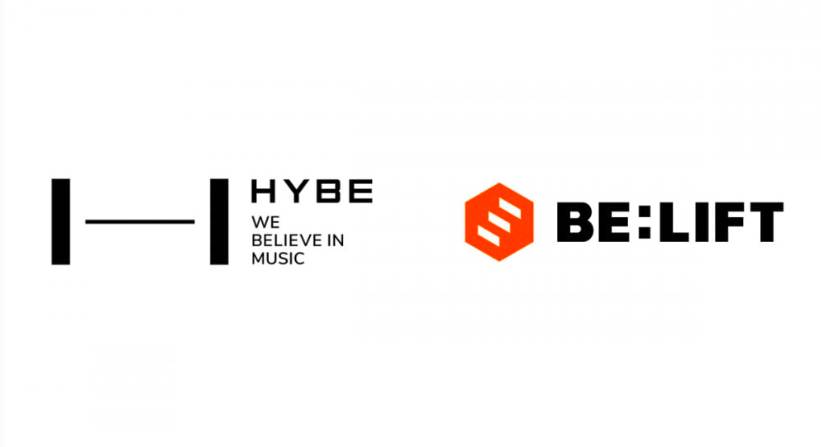 logo HYBE dan BELIFT LAB (Allkpop.com)