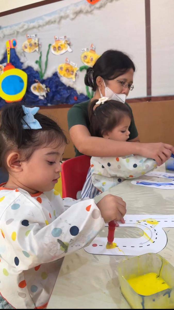 hari pertama baby Guzel masuk sekolah (instagram.com/guzelimalisyakieb)