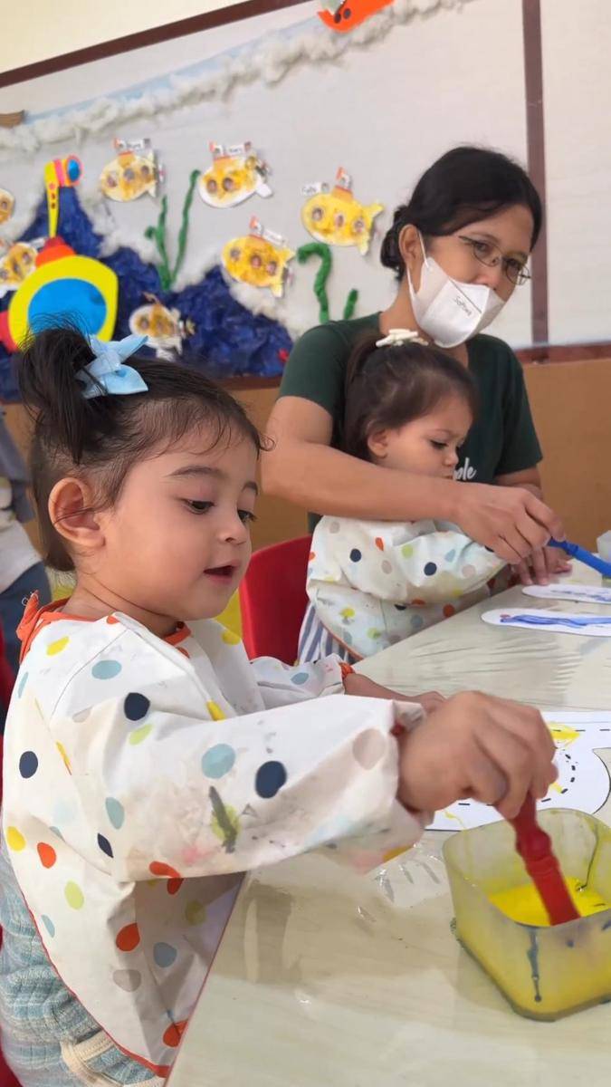 hari pertama baby Guzel masuk sekolah (instagram.com/guzelimalisyakieb)