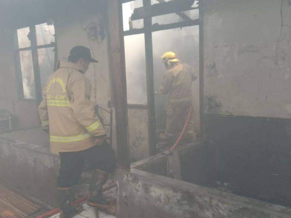 Kontrakan di Tangerang Ludes Terbakar, Diduga Ada Korsleting