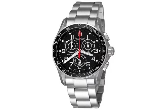 Swiss Army Victorinox Swiss Army Men's Chrono Classic Stainless Steel Watch 241443 (bukalapak.com)