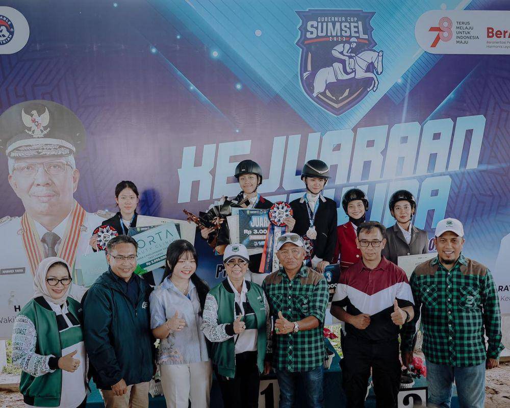 Victoria Lee, atlet equestrian asal Surabaya. (Dok. Istimewa)
