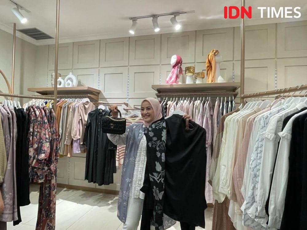 Opening store Zyta Delia. (10/8/23) (IDNTimes/Dina Fadillah Salma)