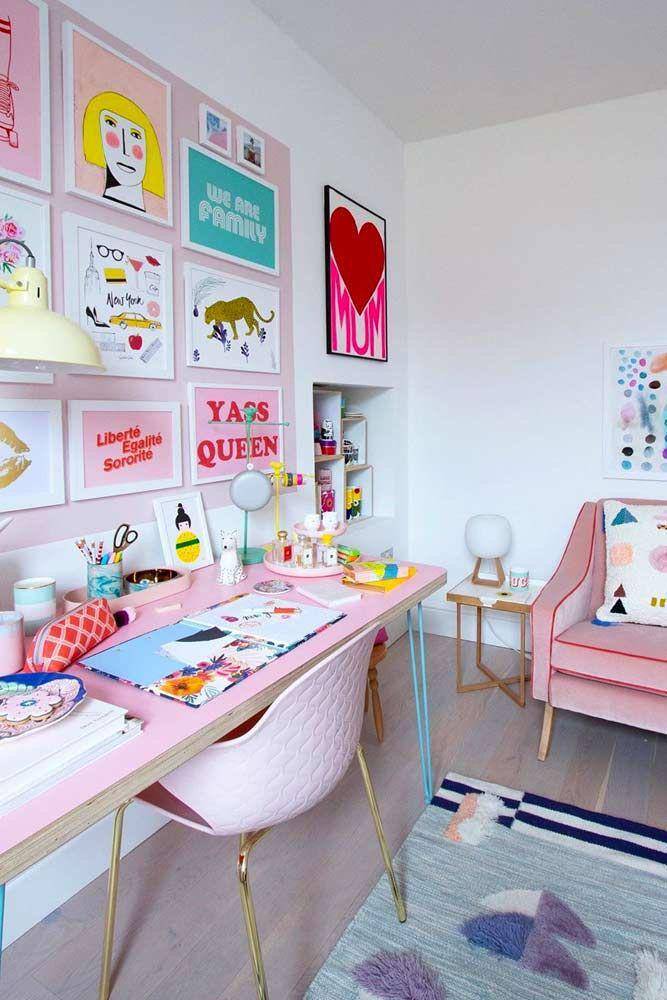 inspirasi ruang belajar anak colorful (pinterest.com/glaminati.com)