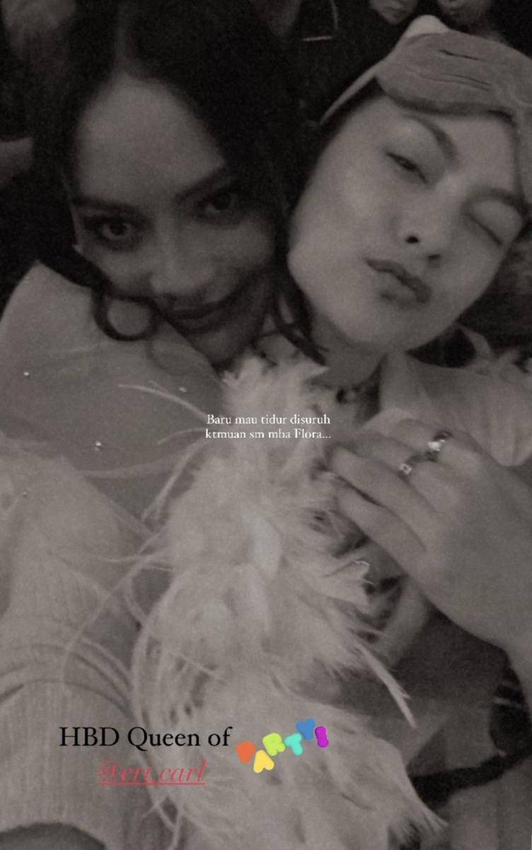 Tamu artis dan seleb di ulang tahun Erika Carlina (instagram.com/clarabernadeth)