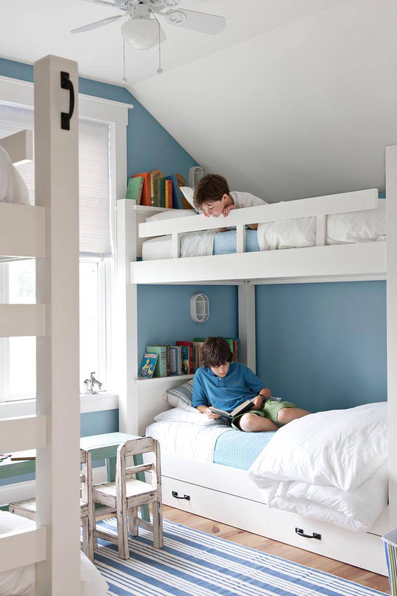 inspirasi ruangan rumah warna biru (countryliving.com)