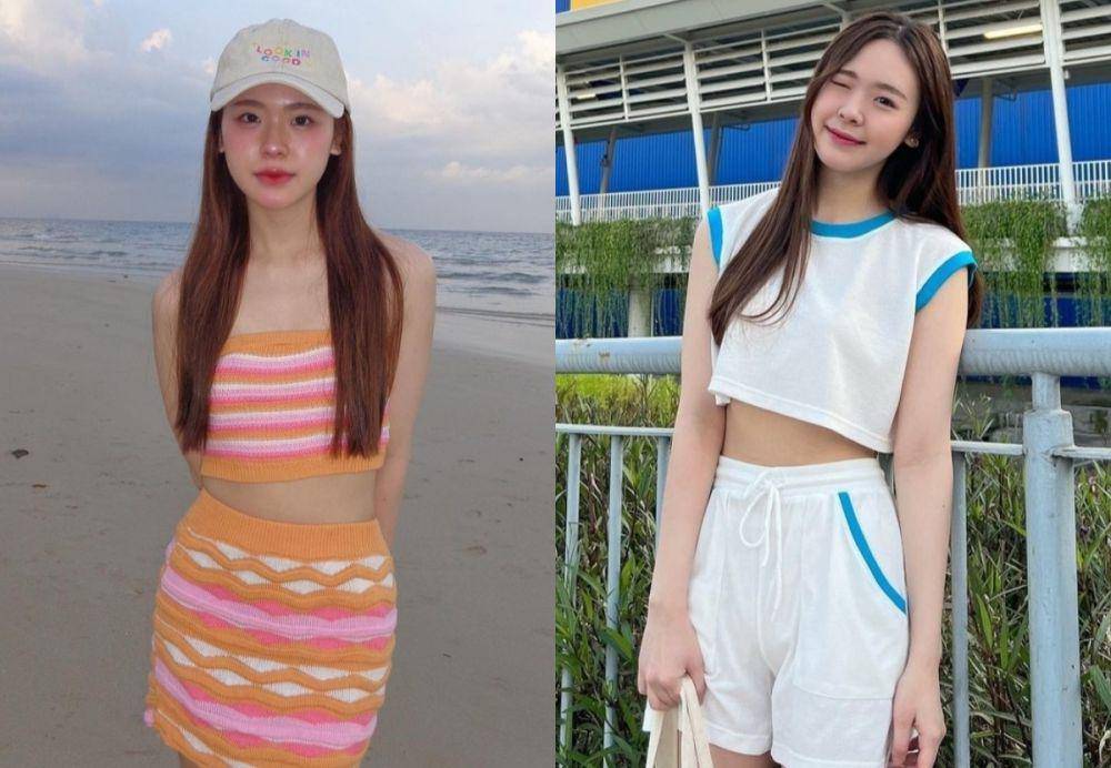 ide outfit one set ala June Wanwimol (instagram.com/junewanwimol19)