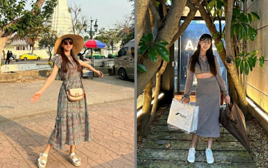7 Ide Outfit Feminin ala Go Won Hee, Pramugari Kece di King the Land