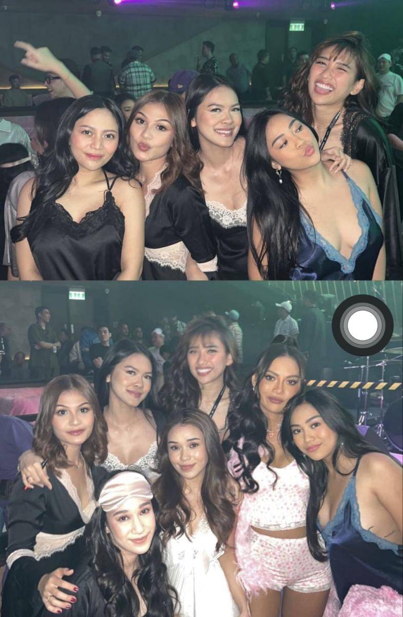 Tamu artis dan seleb di ulang tahun Erika Carlina (instagram.com/rachelvennya)