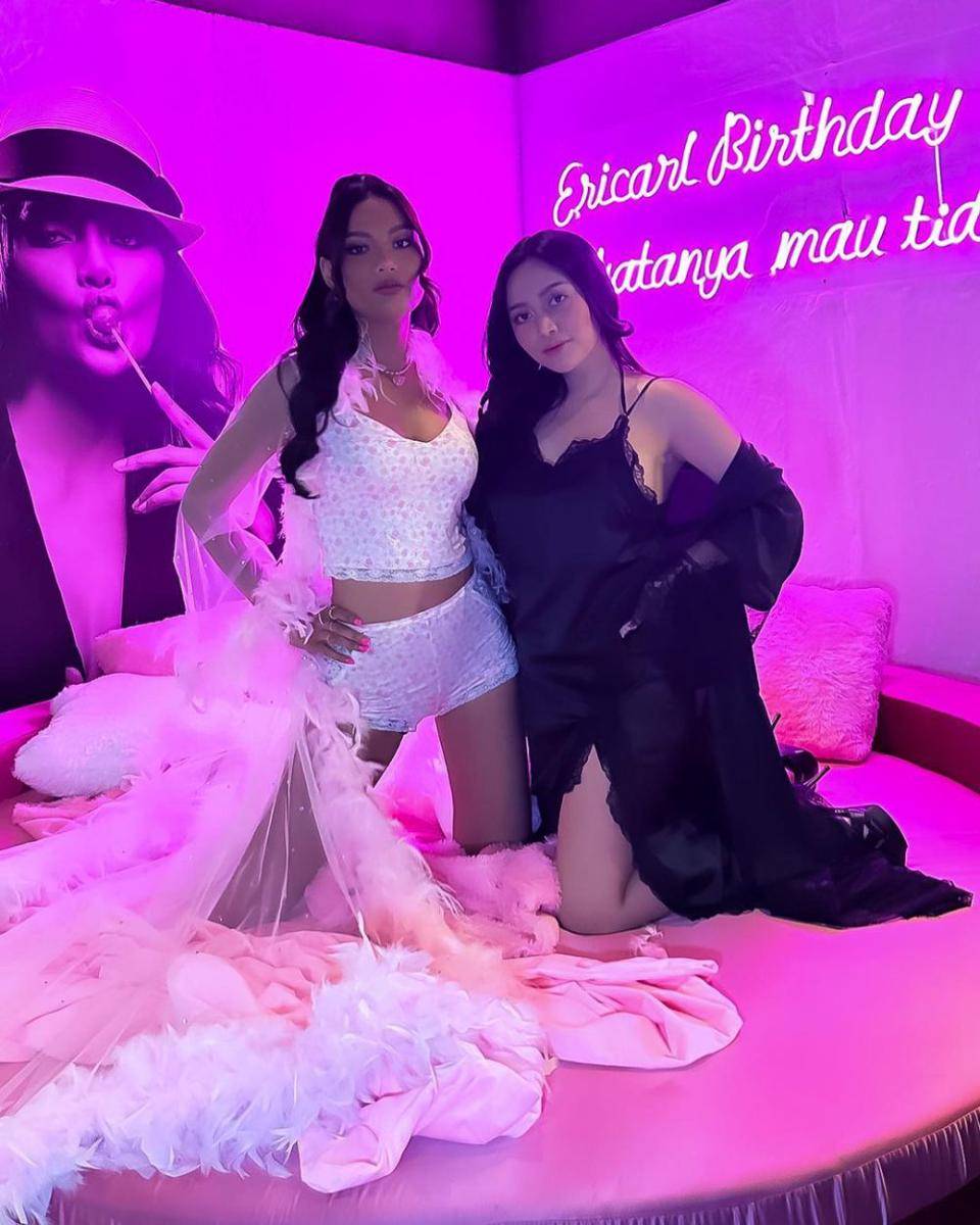 momen Rachel Vennya di pesta ulang tahun Erika Carlina (instagram.com/rachelvennya)