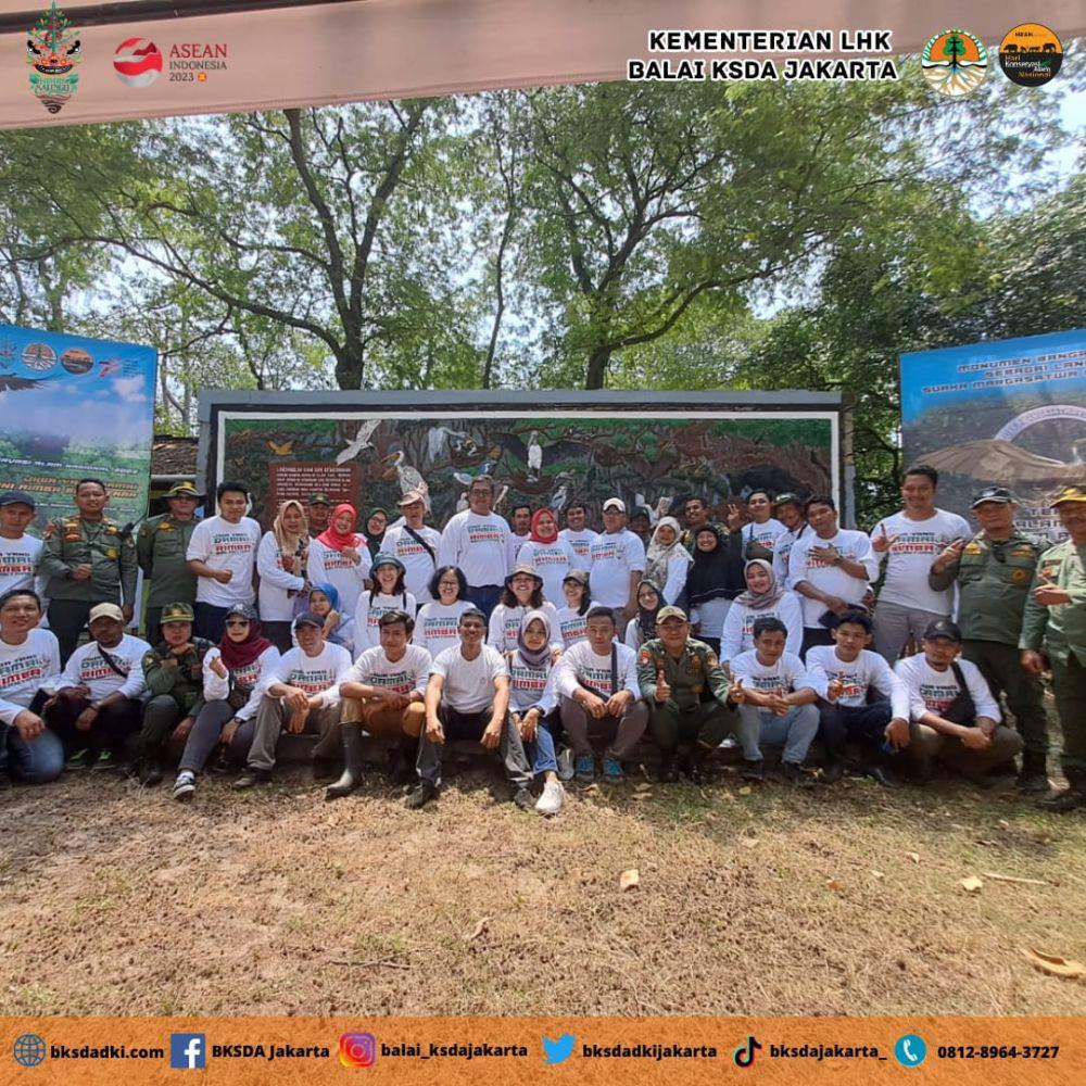 Semarakkan Hari Konservasi Alam Nasional, BKSDA Jakarta Lakukan Ini