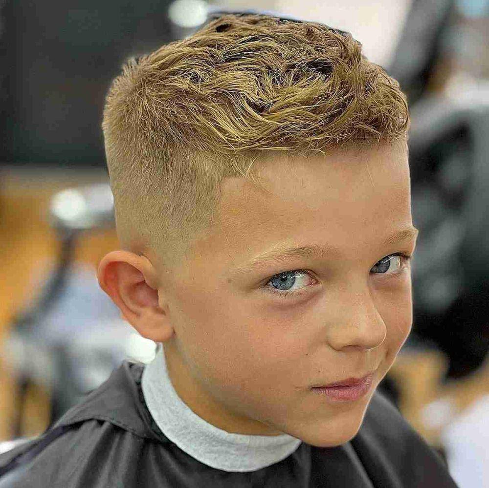 Crew cut anak cowok (pinterest.com)