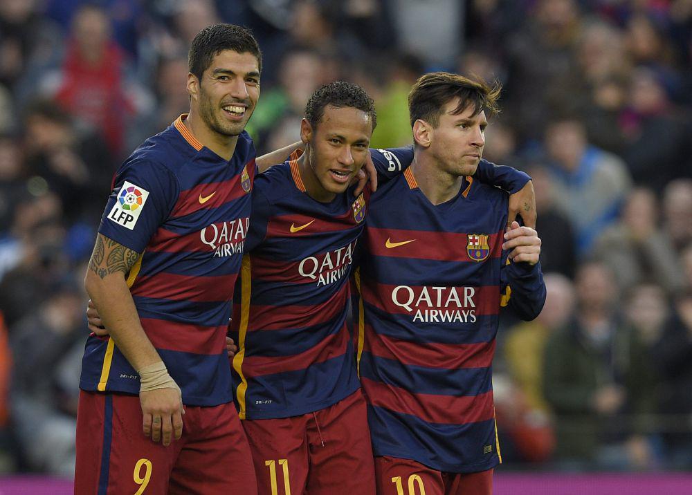 Trio MSN Barcelona (twitter.com/ChampionsLeague)