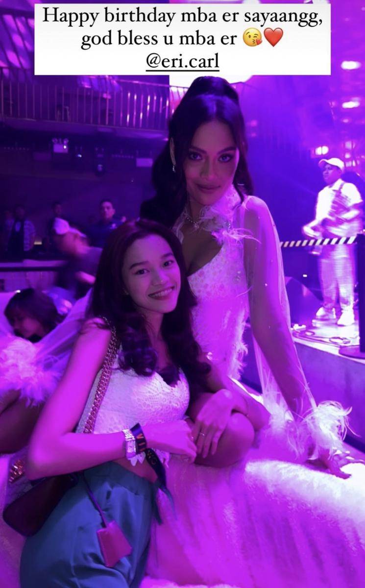 Tamu artis dan seleb di ulang tahun Erika Carlina (instagram.com/ummi_quary)