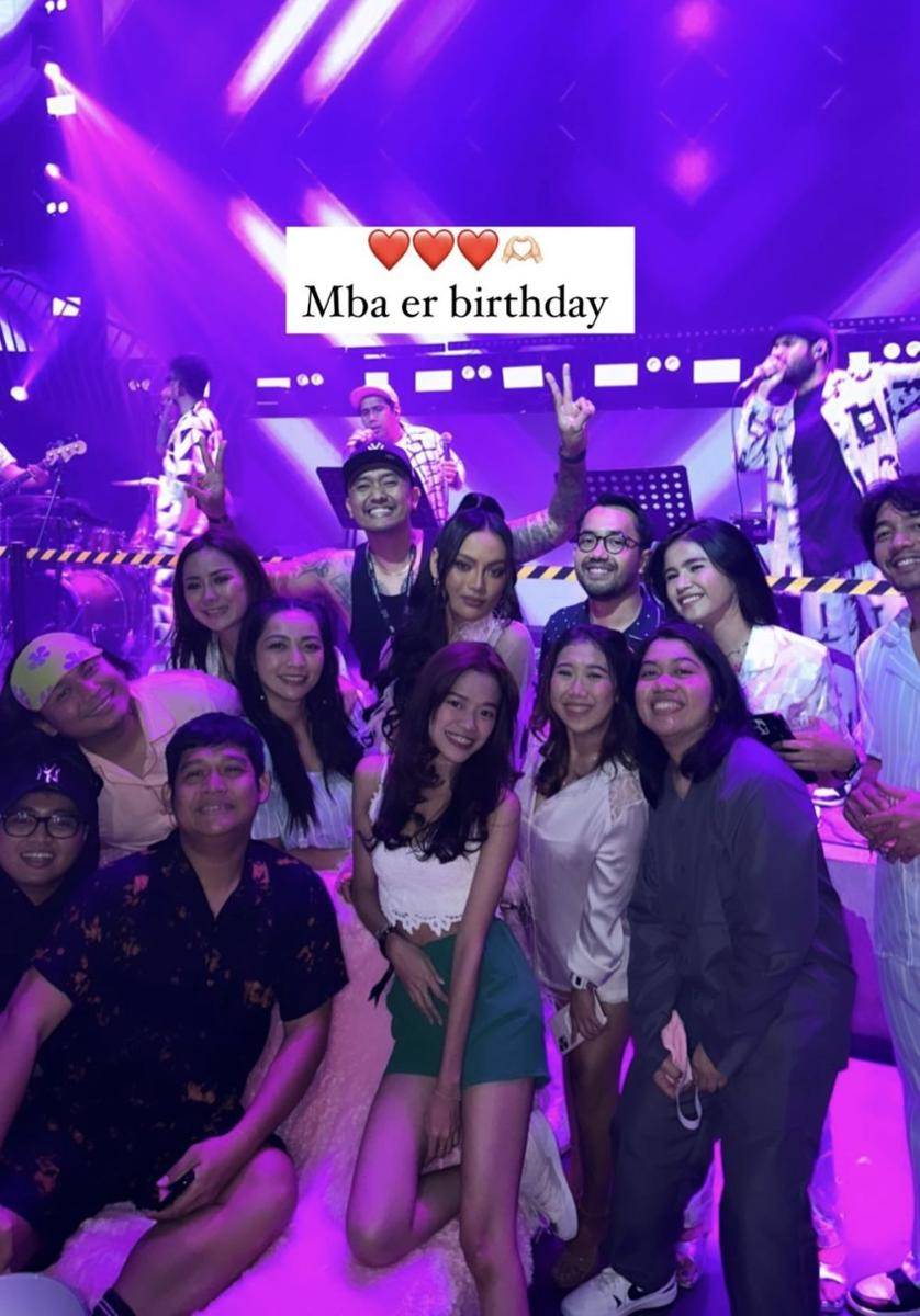 Tamu artis dan seleb di ulang tahun Erika Carlina (instagram.com/ummi_quary)