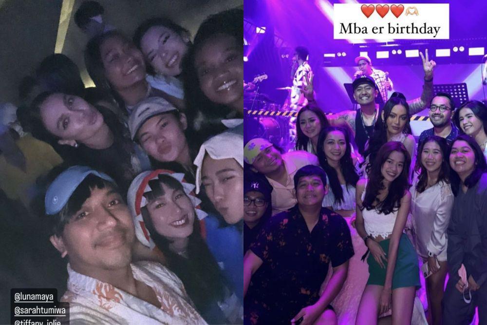 8 Potret Tamu Seleb di Pesta Ulang Tahun ke-30 Erika Carlina
