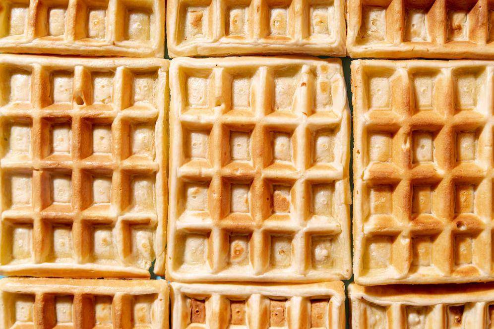 pola umum pada kue waffle (freepik.com/freepik)